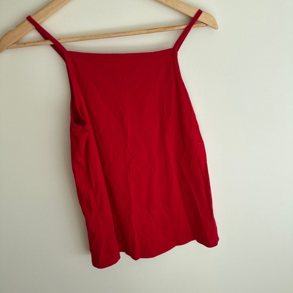 Old Navy Tall Women’s Relaxed Cami Tank Top Robbie Red Red XS Tall